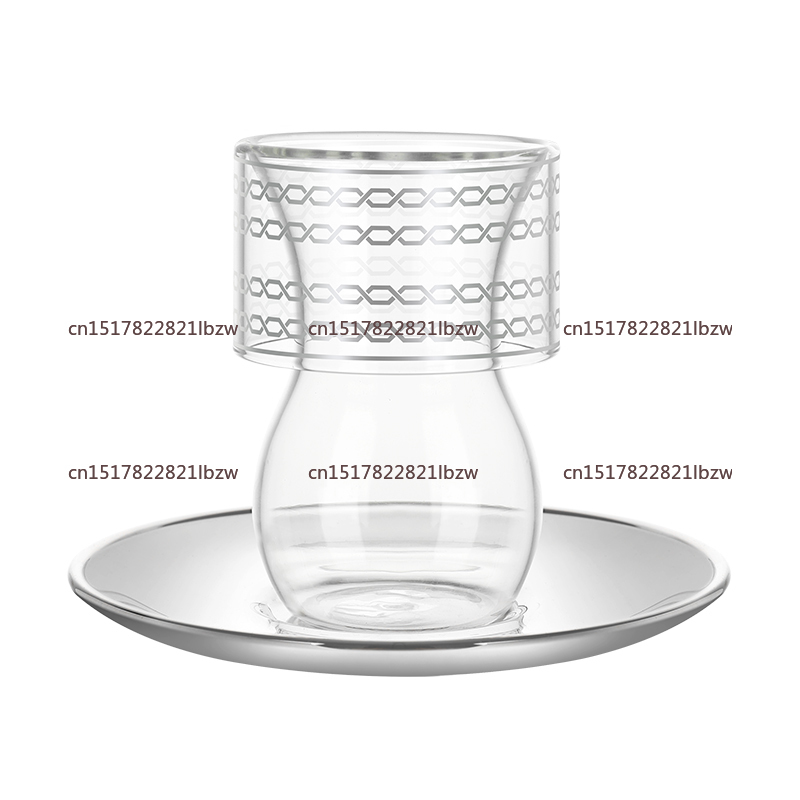 Coffee Tea Sugar Set - 2025 Lüks Gümüş Kaplama Çay ve