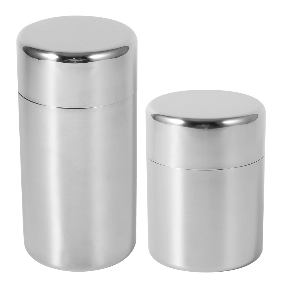 Coffee Tea Sugar Canisters - Paslanmaz çelik çay yaprağı teneke kutu