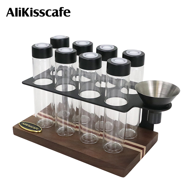 Coffee Tea Sugar Set - Alikisscafe Kahve Çekirdekleri Depolama Tüp Konteyner