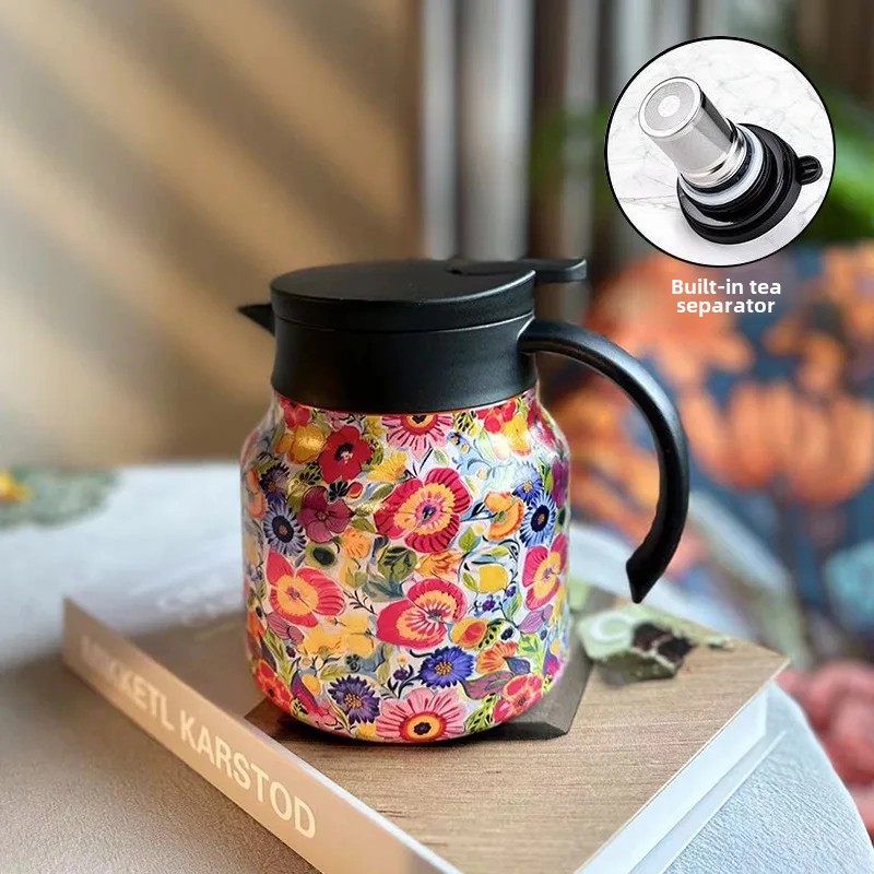 Coffee Tea Infusion - 316 Paslanmaz Çelik Termal Sürahi 800ml
