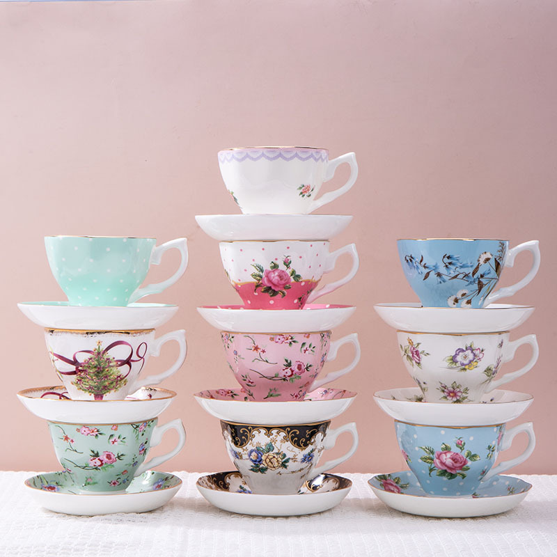 Coffee Tea Sugar Set - 1 adet Fransız Seramik Kahve Fincan