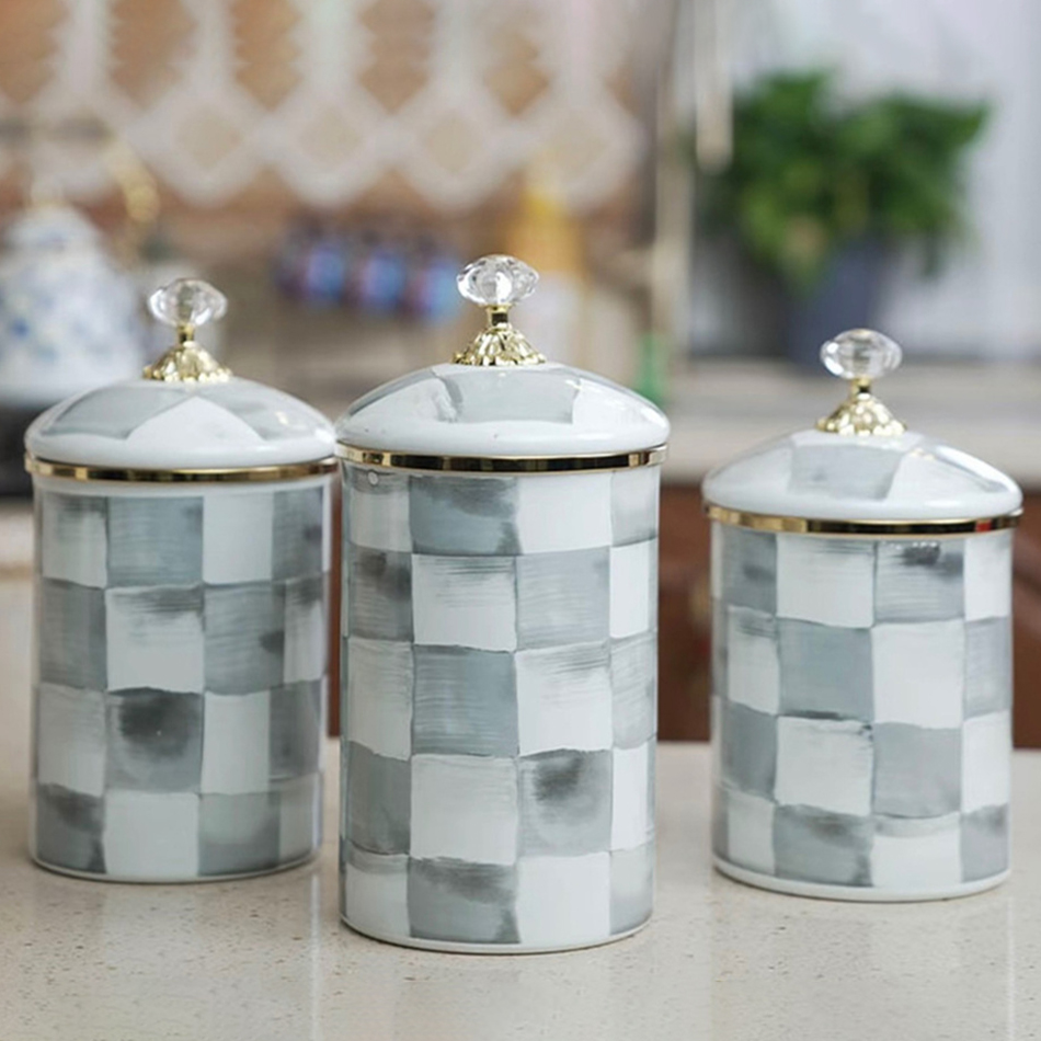 Avrupa Retro Klasik Saklama Ka - Coffee Tea Sugar Canisters incelemesi ve fiyatı