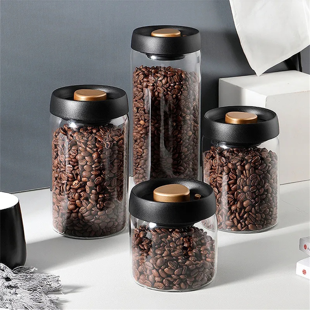 1 paket Kahve Çekirdeği Saklam - Coffee Tea Canister Set incelemesi ve fiyatı