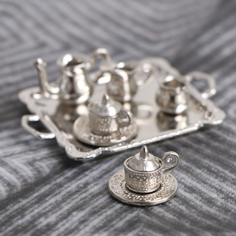 10 adet/takım 1/12 Dollhouse M - Coffee Tea Sugar Set incelemesi ve fiyatı