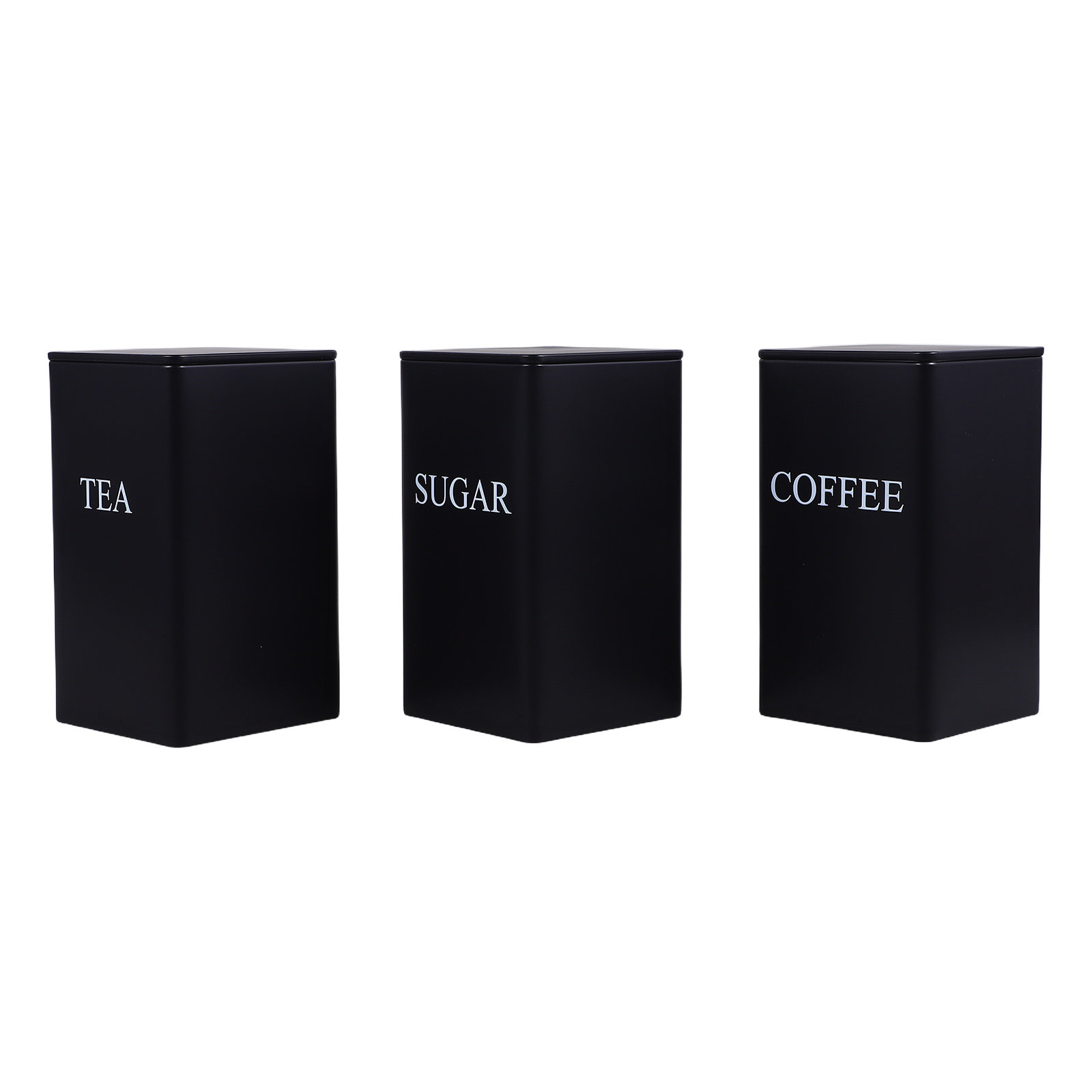 3 Adet Mutfak Saklama Kabı, Me - Coffee Tea Sugar Canisters incelemesi ve fiyatı