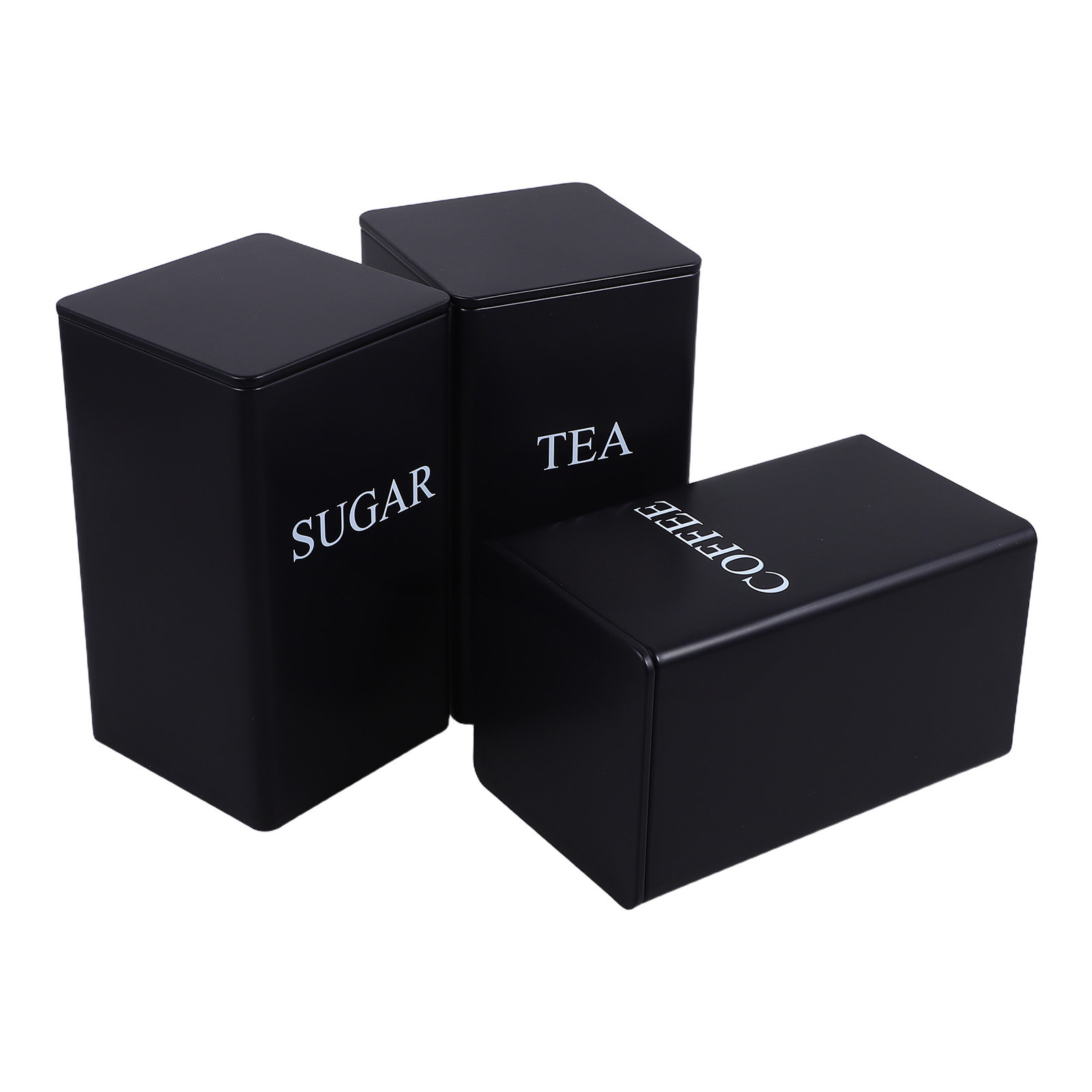 3 Adet Mutfak Saklama Kabı, Me - Coffee Tea Sugar Canisters incelemesi ve fiyatı