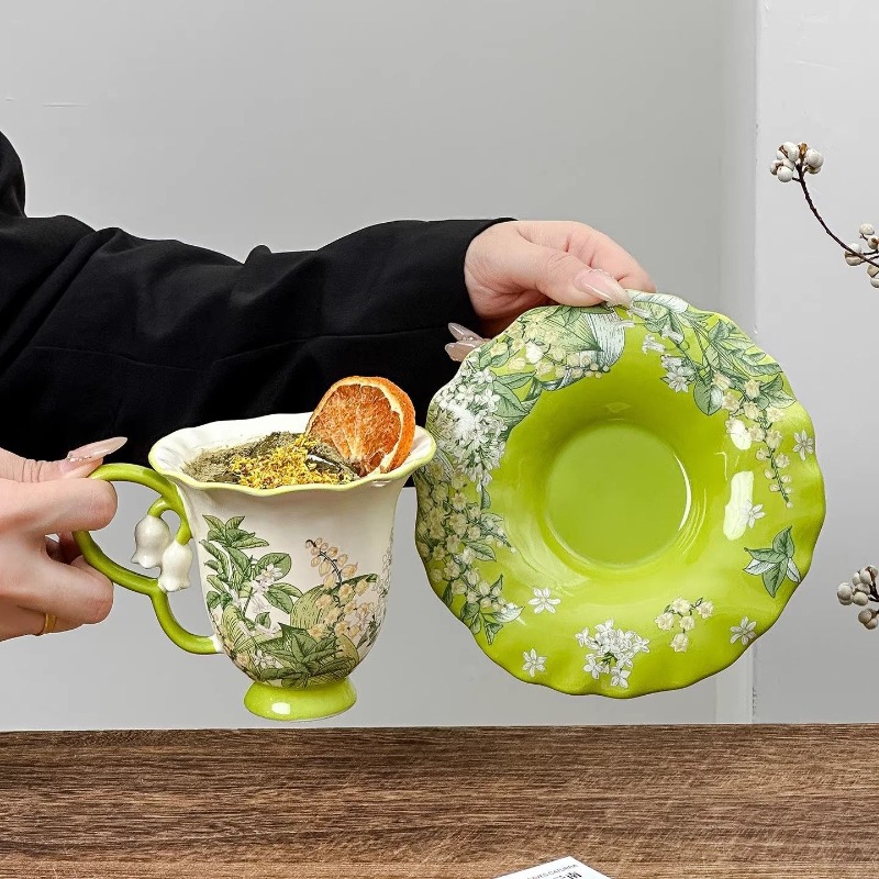 Vadideki zambakları çiçek açan - Coffee Tea Sugar Set incelemesi ve fiyatı