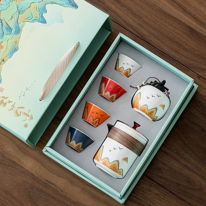 Hediye Kutusu, Çin Tarzı Seram - Coffee Tea Canister Set incelemesi ve fiyatı