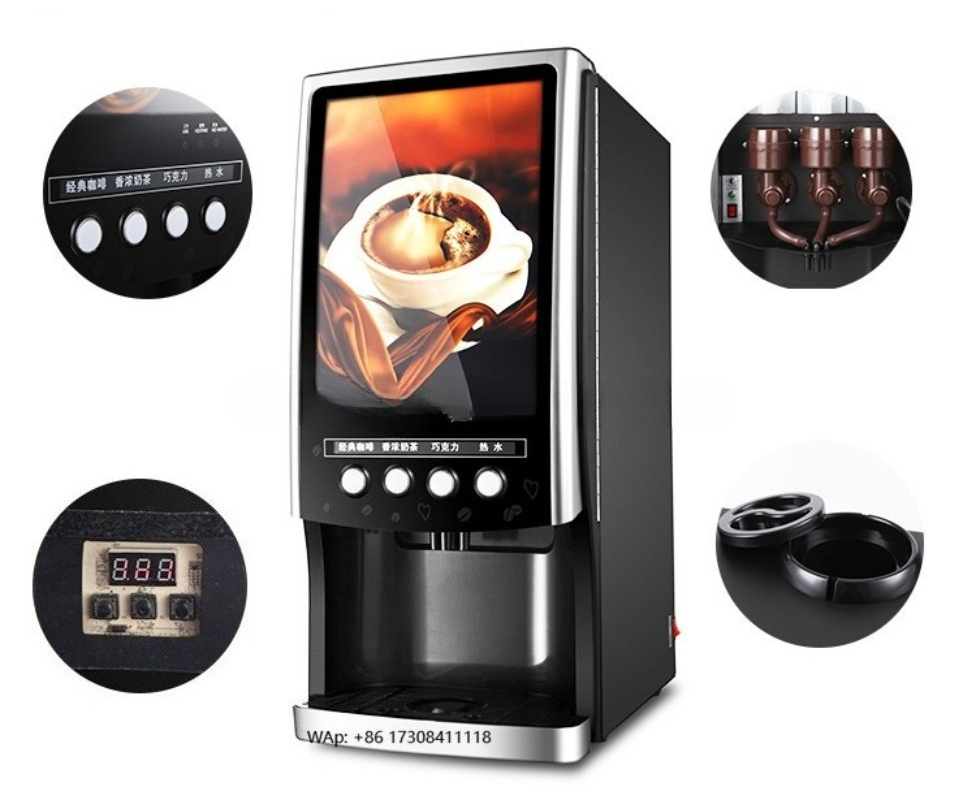 Sütlü Çay Bubble Tea Otomatı Ç - Coffee Tea Vending Machine incelemesi ve fiyatı