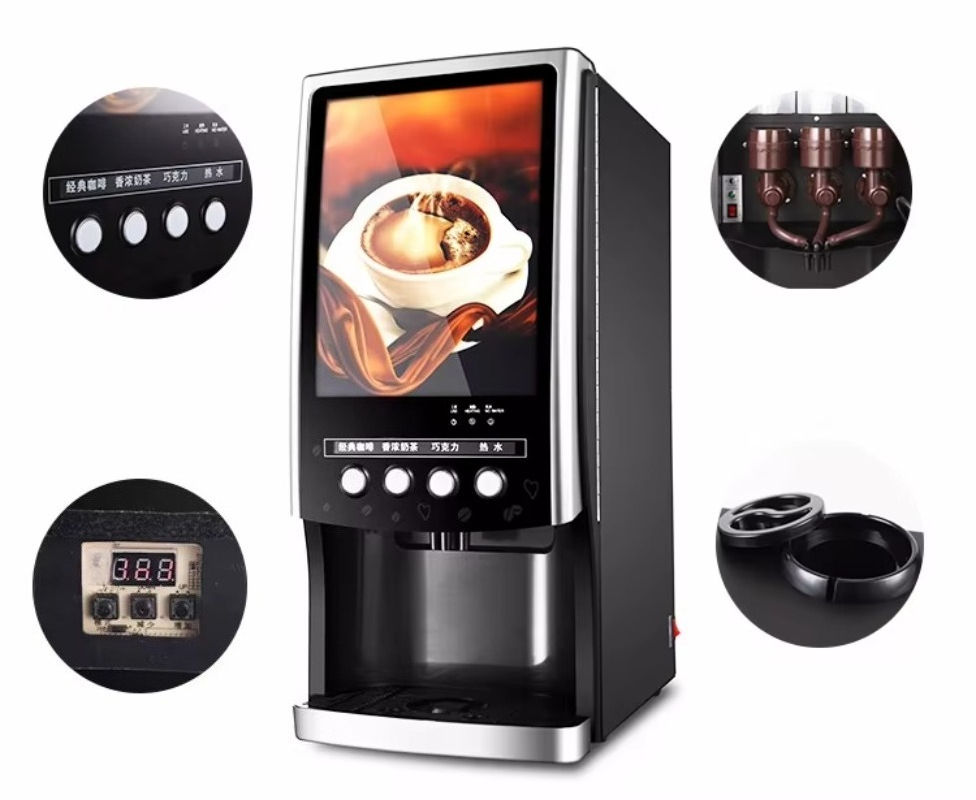 Sütlü Çay Bubble Tea Otomatı Ç - Coffee Tea Vending Machine incelemesi ve fiyatı