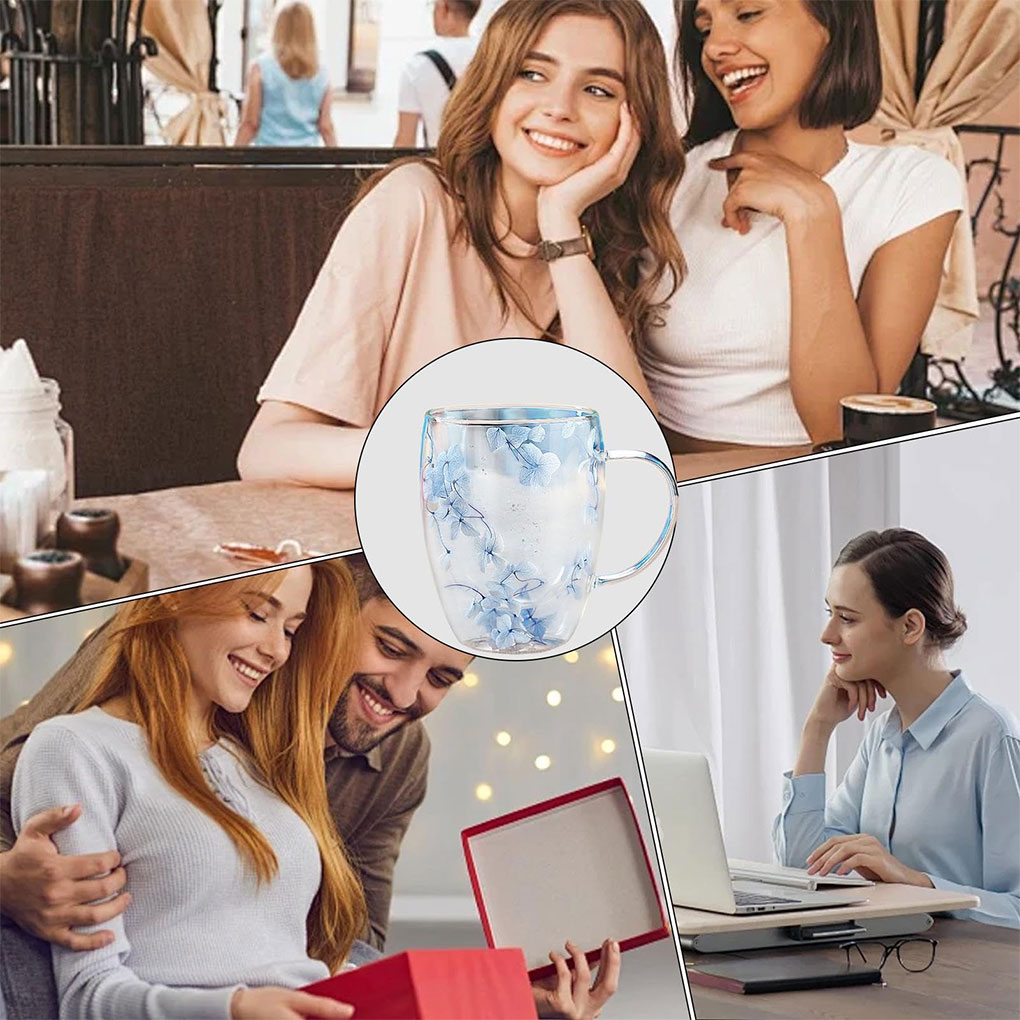 Double Walled Glass Mugs Cryst - Tea And Coffee Fusion incelemesi ve fiyatı