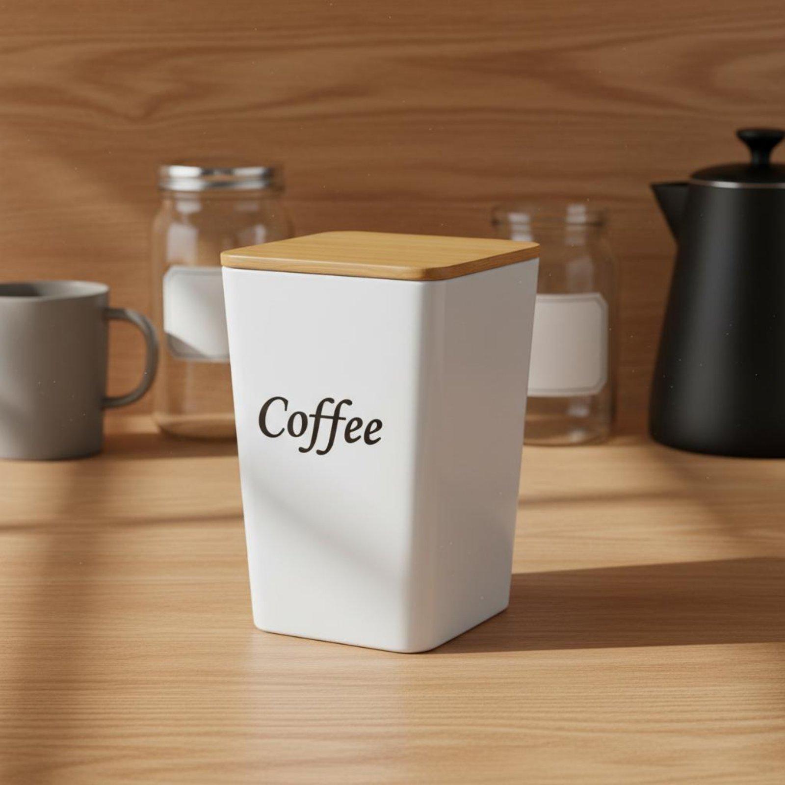 Kahve, Çay ve Şeker için Bambu - Coffee Tea Sugar Canisters incelemesi ve fiyatı