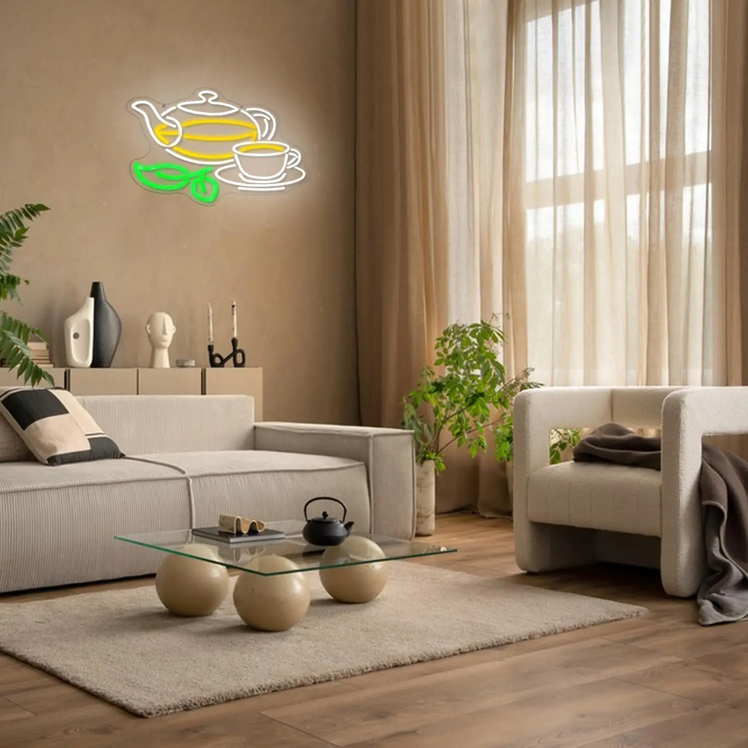 Çay Neon Tabelası Çaydanlık Iş - Coffee Tea Plantation incelemesi ve fiyatı