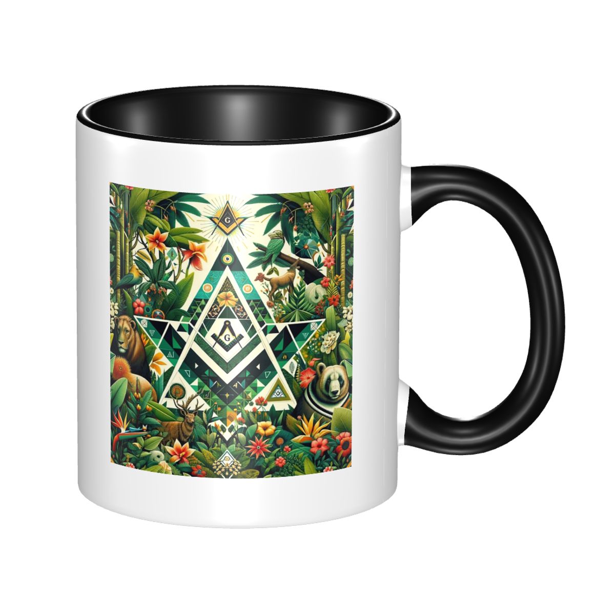 Geometrik Orman Masonik Mason  - Tea And Coffee Fusion incelemesi ve fiyatı