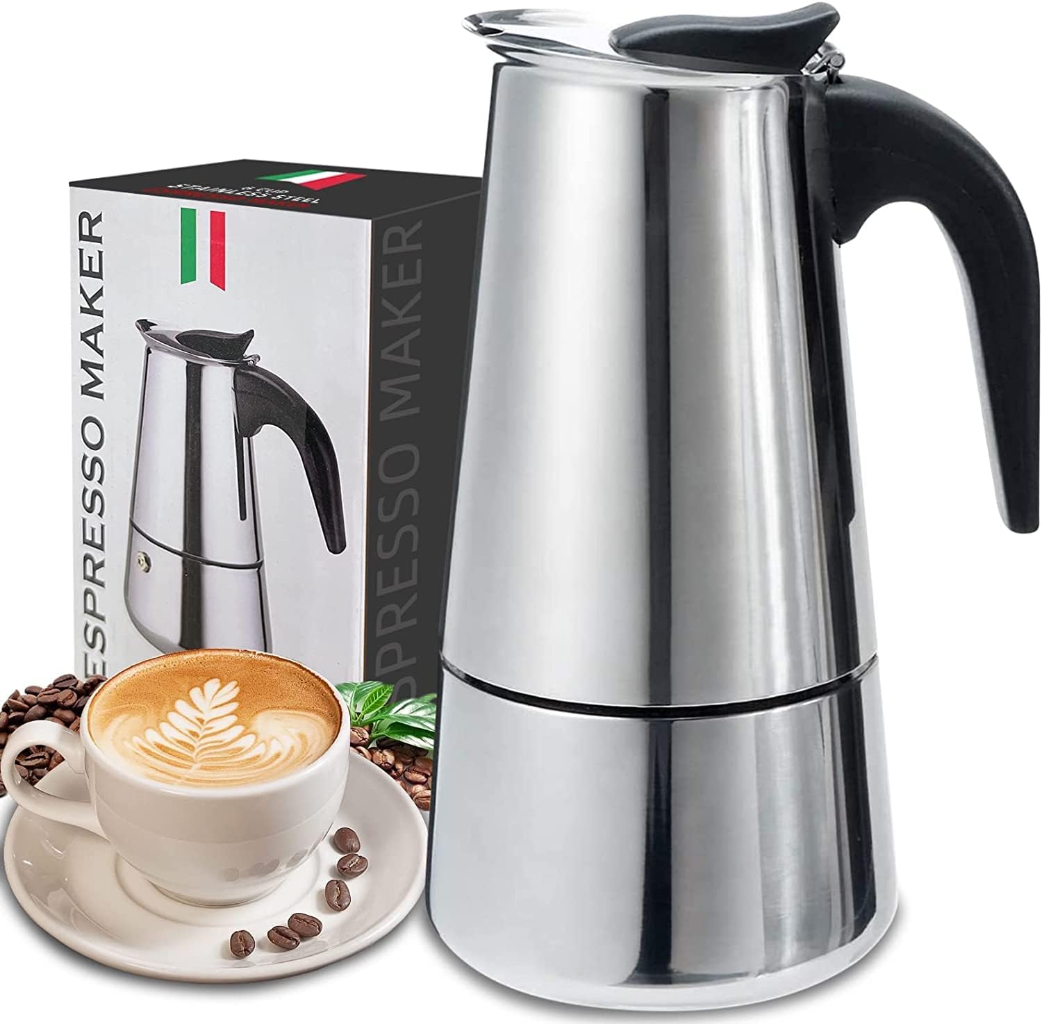 4/6/9 bardak Pot Pot Caffe mak - Moka Pot Stove incelemesi ve fiyatı