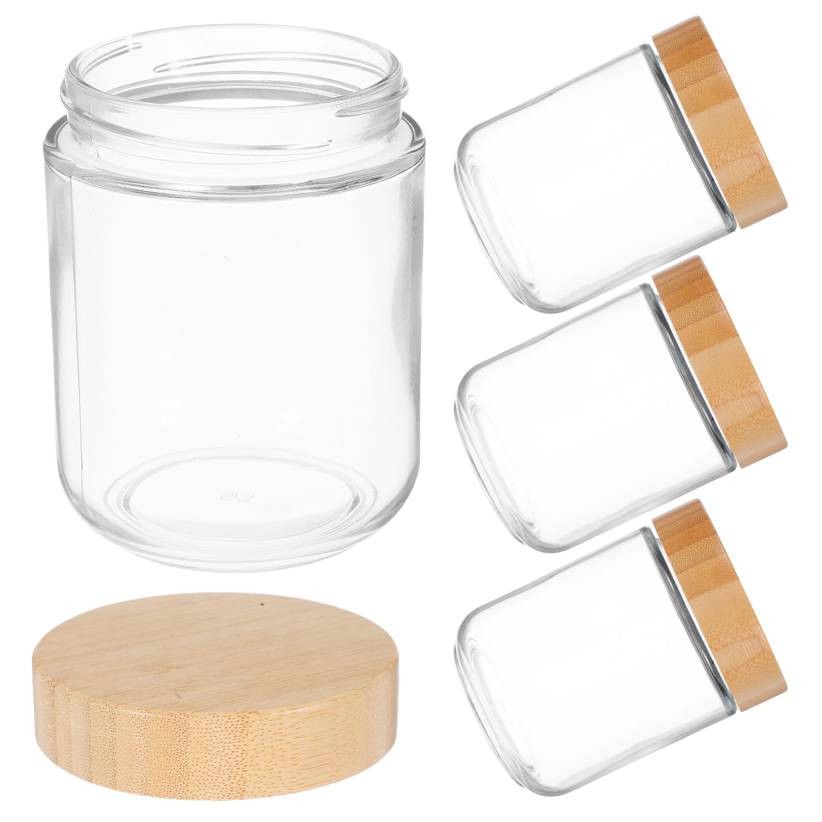4 Adet Sağlam Cam Saklama Kabı - Coffee Tea Sugar Canisters incelemesi ve fiyatı