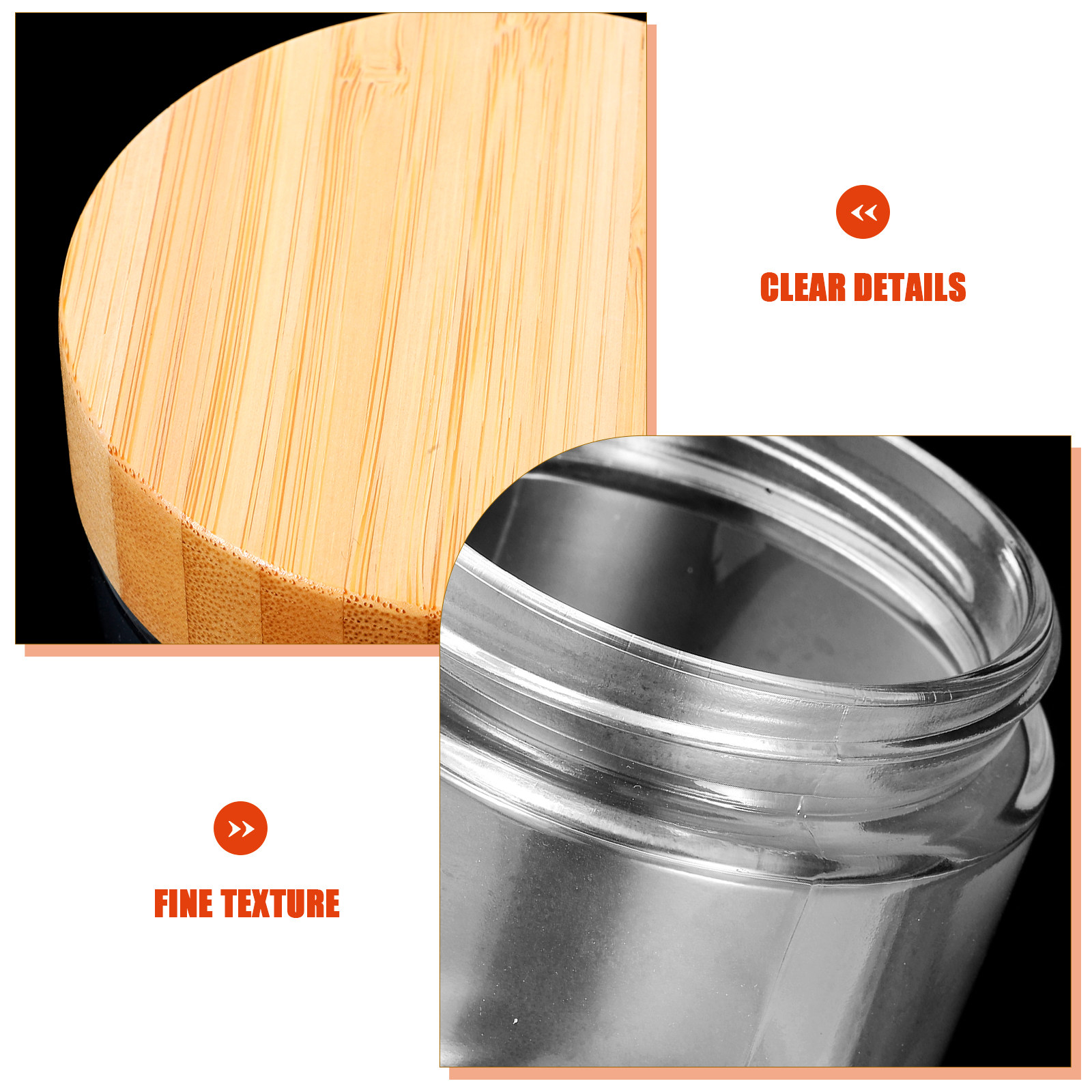 4 Adet Sağlam Cam Saklama Kabı - Coffee Tea Sugar Canisters incelemesi ve fiyatı