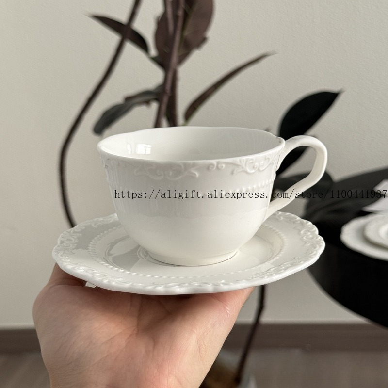 Fransız Işık Lüks Kabartmalı Ç - Coffee Tea Sugar Set incelemesi ve fiyatı