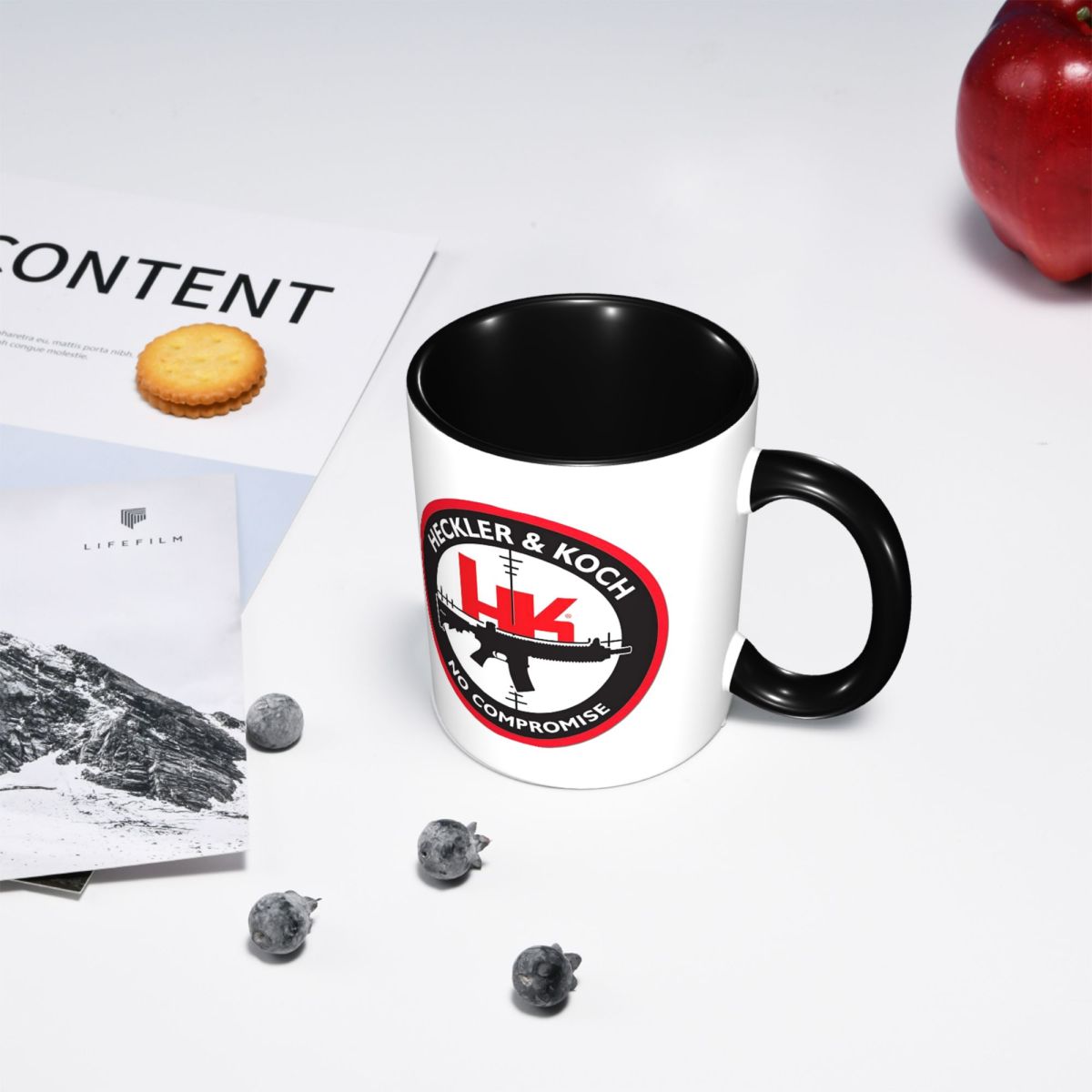 Heckler Koch Hk Logo Kupa Komi - Coffee Tea Hk incelemesi ve fiyatı