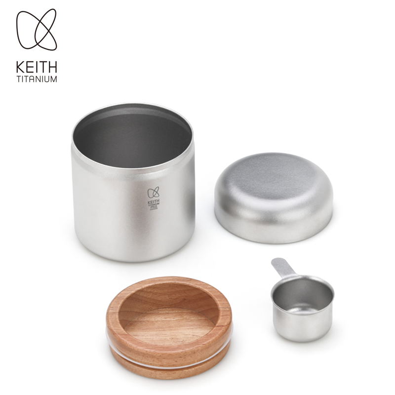 KEITH Saf Titanyum Kahve Kabı  - Coffee Tea Canister Set incelemesi ve fiyatı
