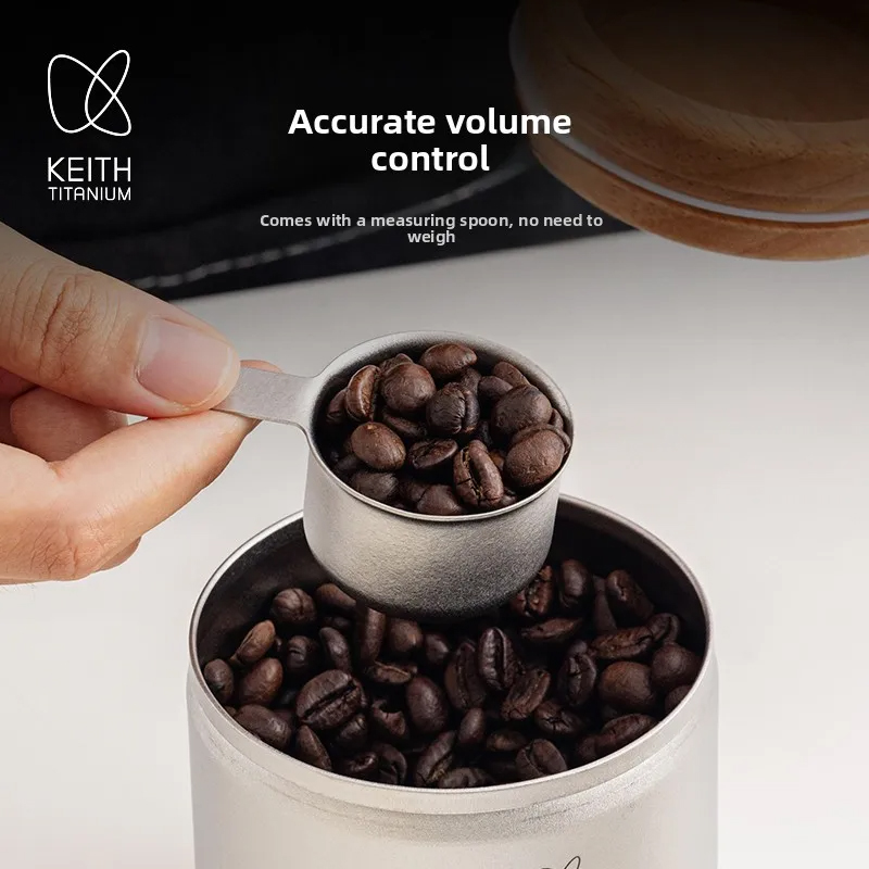 KEITH Saf Titanyum Kahve Kabı  - Coffee Tea Canister Set incelemesi ve fiyatı